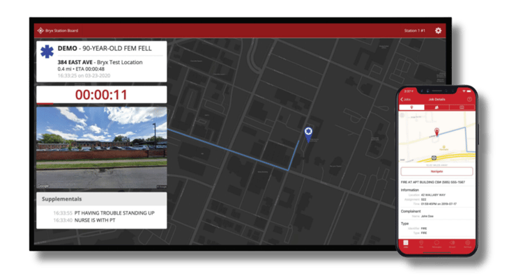 EMS station and mobile alerting EMS station and mobile alerting